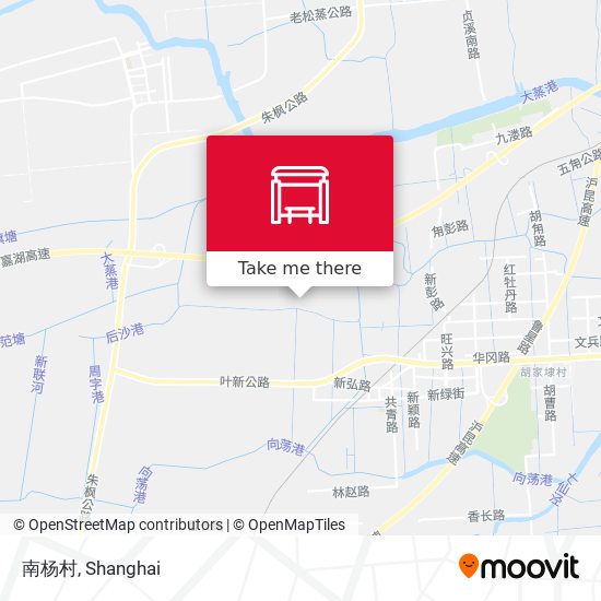 南杨村 map