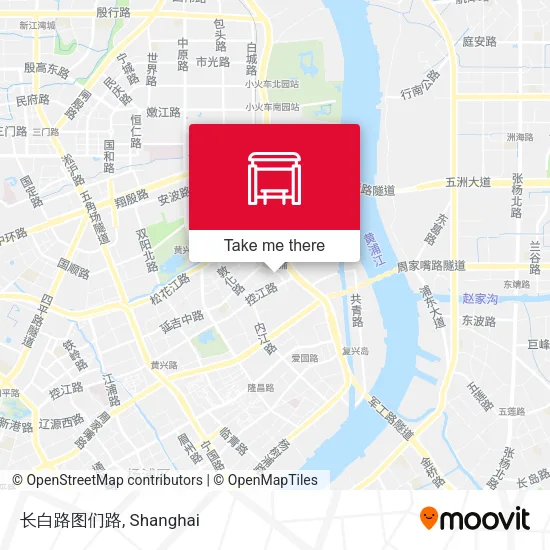 长白路图们路 map