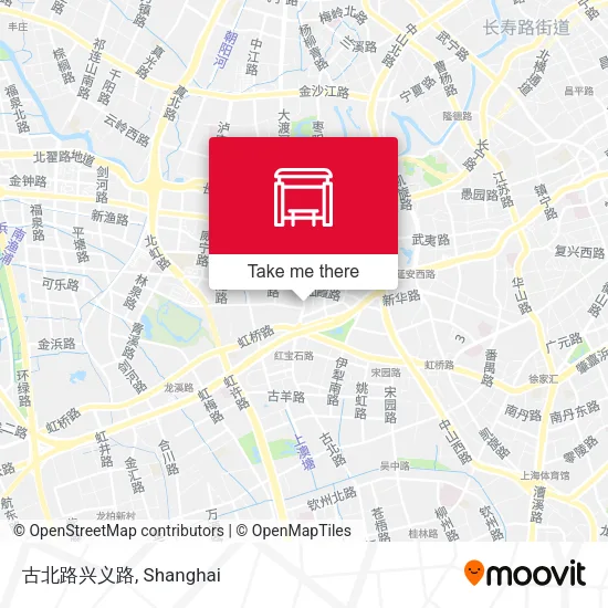 古北路兴义路 map
