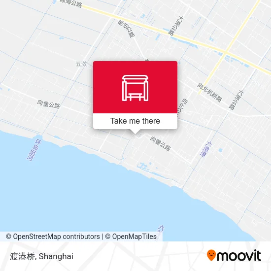 渡港桥 map