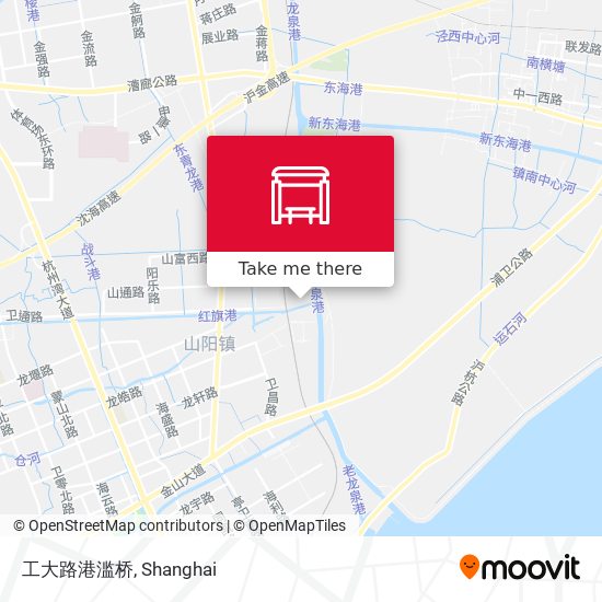 工大路港滥桥 map