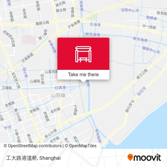 工大路港滥桥 map