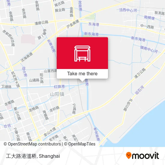 工大路港滥桥 map