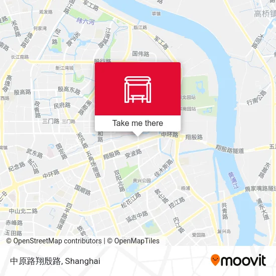 中原路翔殷路 map