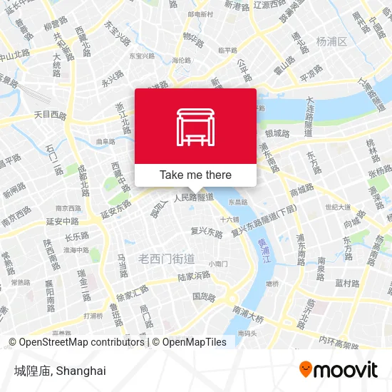 城隍庙 map