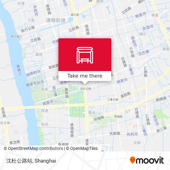 沈杜公路站 map