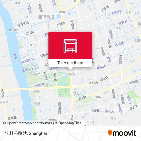 沈杜公路站 map