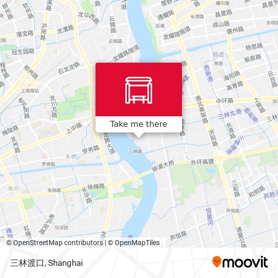 三林渡口 map