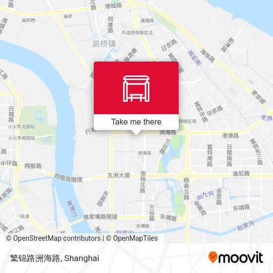 繁锦路洲海路 map
