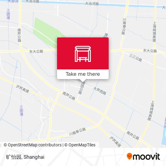 旷怡园 map