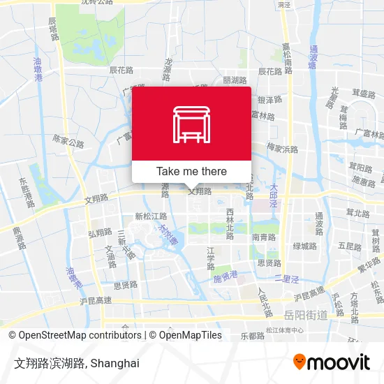 文翔路滨湖路 map