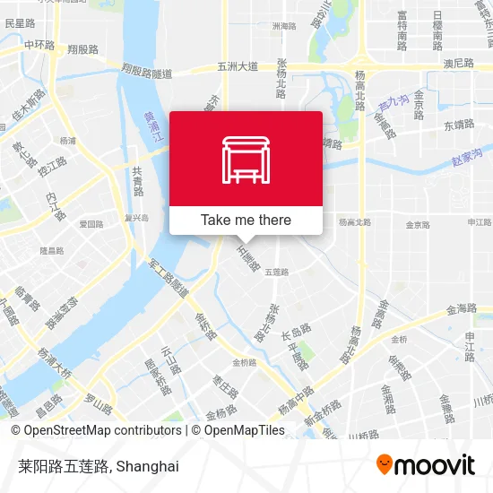 莱阳路五莲路 map