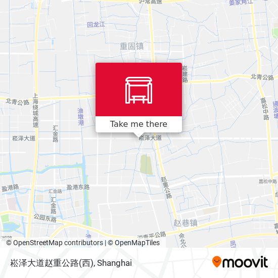 崧泽大道赵重公路(西) map