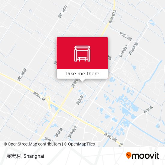 展宏村 map