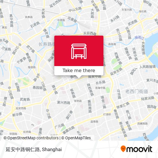 延安中路铜仁路 map