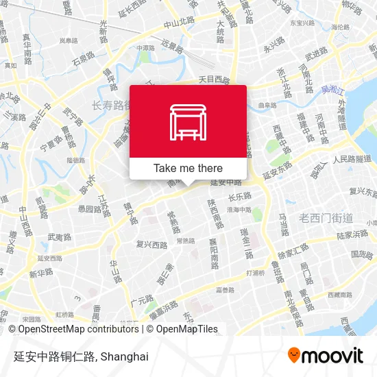 延安中路铜仁路 map