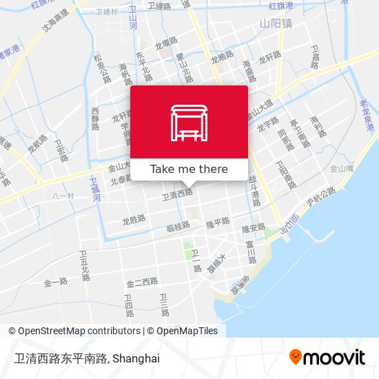 卫清西路东平南路 map