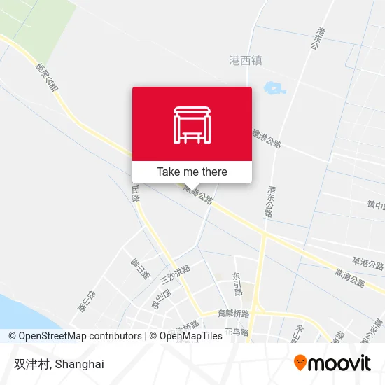 双津村 map