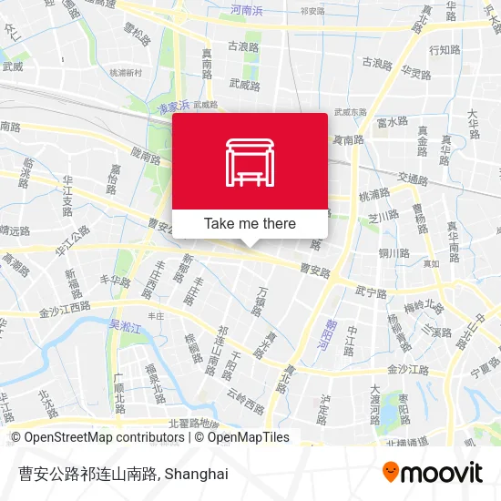 曹安公路祁连山南路 map