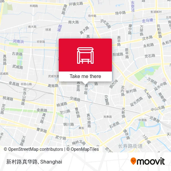 新村路真华路 map