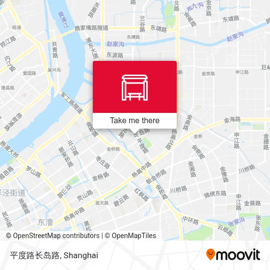 平度路长岛路 map