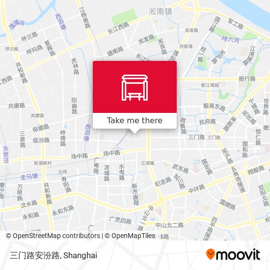 三门路安汾路 map