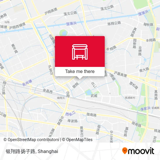银翔路扬子路 map