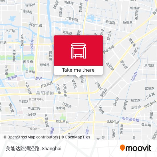美能达路洞泾路 map