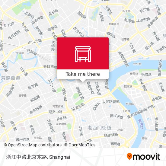 浙江中路北京东路 map