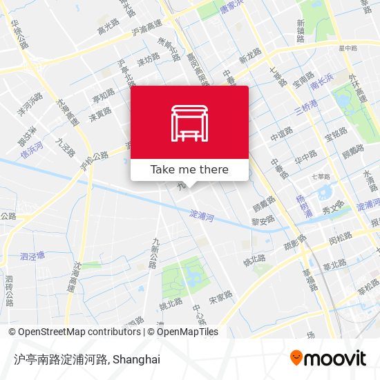 沪亭南路淀浦河路 map