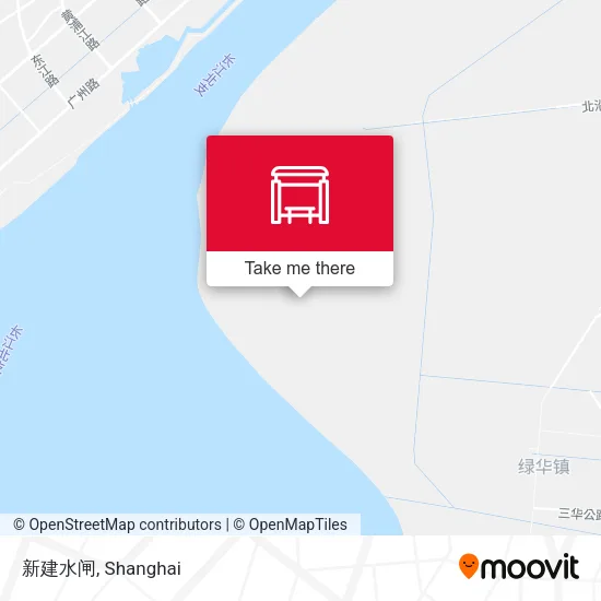 新建水闸 map