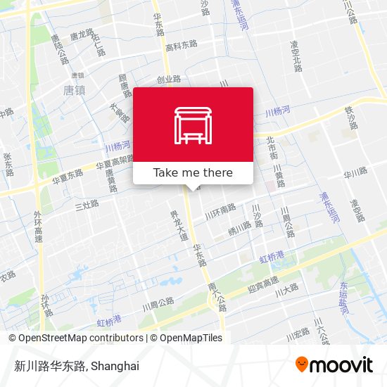 新川路华东路 map