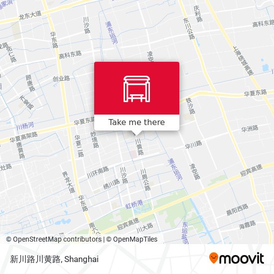 新川路川黄路 map