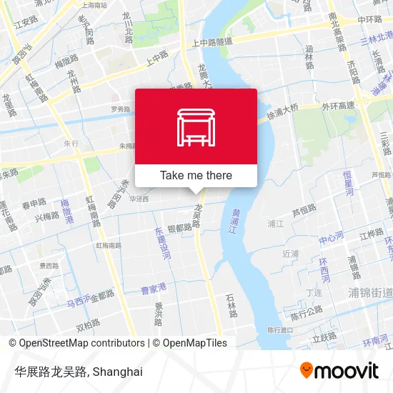 华展路龙吴路 map
