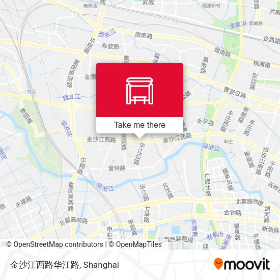 金沙江西路华江路 map