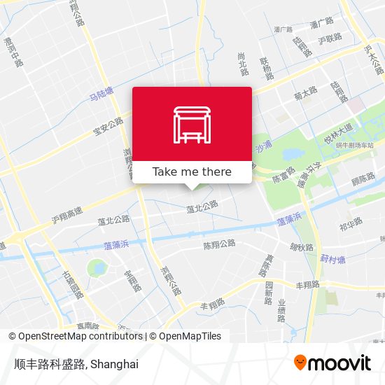 顺丰路科盛路 map