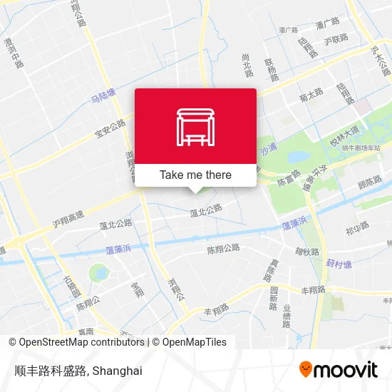 顺丰路科盛路 map