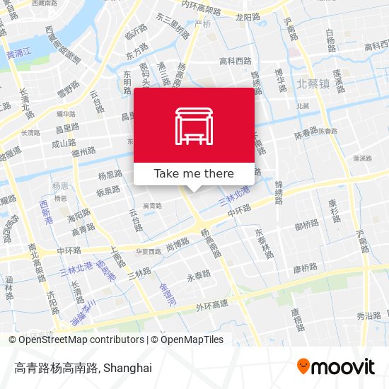 高青路杨高南路 map