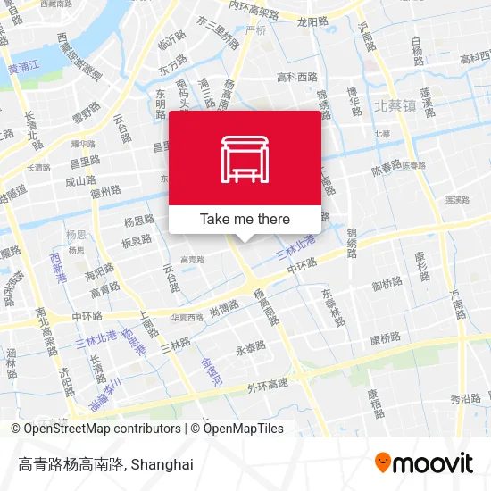 高青路杨高南路 map