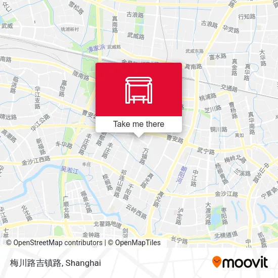 梅川路吉镇路 map