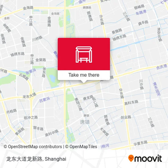 龙东大道龙新路 map