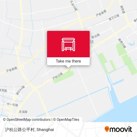 沪杭公路公平村 map