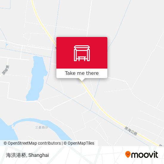海洪港桥 map