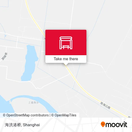 海洪港桥 map