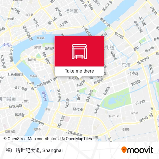 福山路世纪大道 map