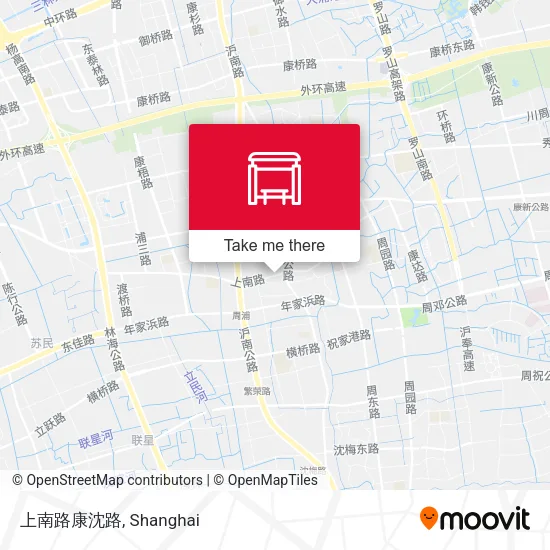 上南路康沈路 map