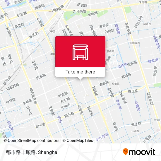 都市路丰顺路 map