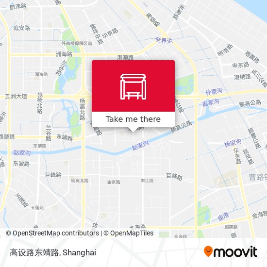 高设路东靖路 map