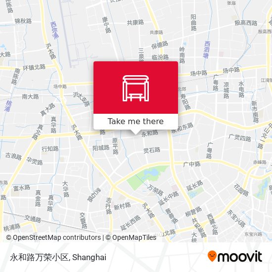 永和路万荣小区 map