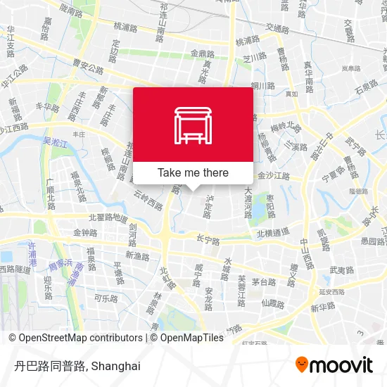 丹巴路同普路 map